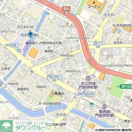 ザ・パーククロス門前仲町の物件内観写真